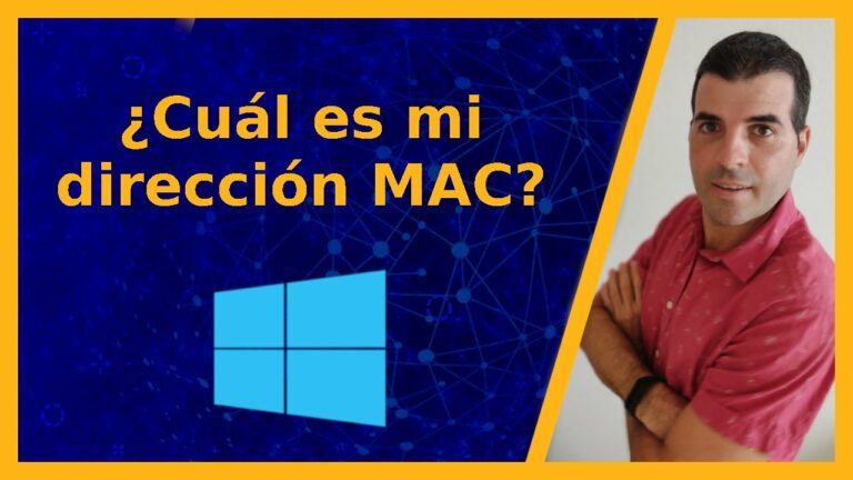 Como saber la direccion mac