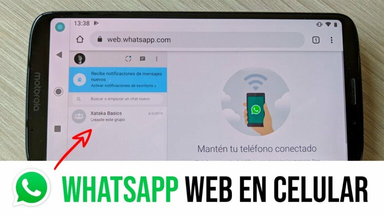 Aprende a utilizar WhatsApp web en tu teléfono móvil